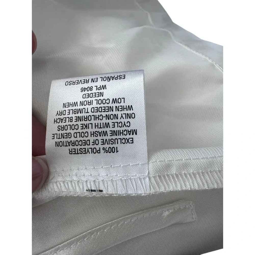 Lululemon White Tiered Tennis Skirt 0 Athletic Sporty-Y2K Boho Mini Skirt